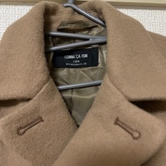 コムサイズム　コート　110cm おまけ　ユニクロ　フリースの画像