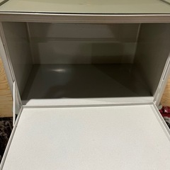 Tupperware マルチオーガナイザーワイドサイドドア付き　2個セットの画像