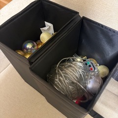 オーナメント、ライト、部品、収納セットの画像