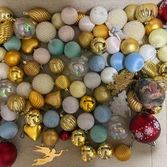 オーナメント、ライト、部品、収納セットの画像