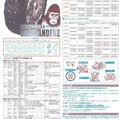 中古 自動車用タイヤチェーン KEIKA [ 京華産業 ] ゴリラコマンダーII [ 強靱・軽量なウレタン・エラストーマ採用 ] CL40の画像