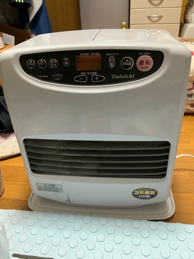 ダイニチ 石油ファンヒーター Lタイプ ム-ンホワイト FW-3624L-W (Văn