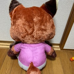 ズートピア　ニック　　ぬいぐるみの画像