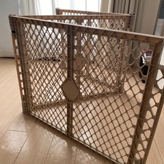 ベビーサークル　変形可能の画像
