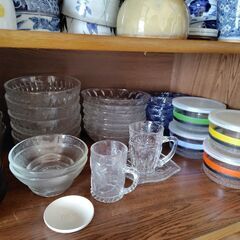 【松戸市日暮】ガラス食器の画像