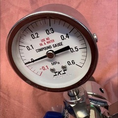 YUTAKA 圧力ゲージ 新品未使用！の画像