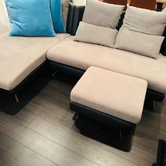 ソファ、テーブルセットの画像