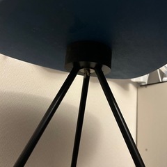 ヴィンテージ　ミニサイドテーブル　青の画像