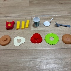 おままごとハンバーガーの画像