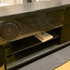 シアターラックシステム　スピーカー付き　テレビ台の画像