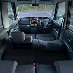 Bluetoothナビ付き☆月々9千円〜分割可❗️車検2年付き！【名義変更代込み】広い車内！大人気‼️ダイハツ タントカスタム☆Bluetoothナビ付き☆走行中DVD見れます☆純正アルミ☆電動スライドドア☆ドライブレコーダー☆そのまま乗って帰れます！の画像
