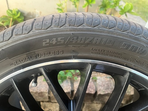 19インチ　ホイール　4本セット