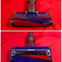 ダイソン① SV14V11 ２タイプヘッドから選択式　純正美品パイプ装着　補強型トリガー装着　新品交換用フィルター付　フルパーツの画像