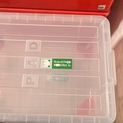 プラスチック収納ケースの画像