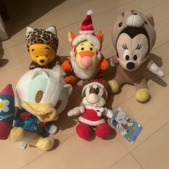 ディズニーランド購入ぬいぐるみの画像