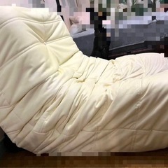 一人掛け トーゴ ソファローソファ フロアソファ リプロダクの画像