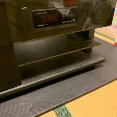 シアターラックシステム　スピーカー付き　テレビ台の画像