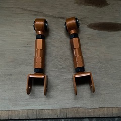  鬼キャン用  S14 S15 トラクションロッド ハイパーネガキャン 専用 スキッドレーシング 調整式 の画像