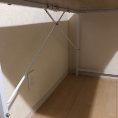 L字デスク　アイリスオーヤマ　配送×の画像