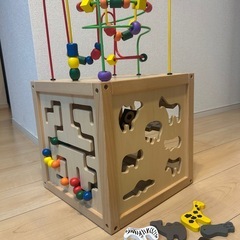 【木製】アクティビティキューブの画像