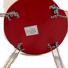 折りたたみテーブル　円卓の画像