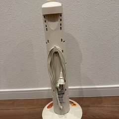 テクノス タワー型電気ヒーター 省スペース　1秒瞬間速暖　ホワイトの画像