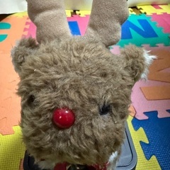 トナカイぬいぐるみ 大･小セットの画像