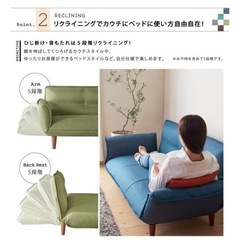 2.5人掛けソファ　グレーの画像