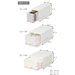 大容量まとめ売りモノトーン押入収納セットの画像