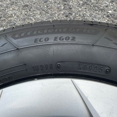 トヨタプリウス30後期純正ホイール 4本サマータイヤ付 (引き取り限定)の画像