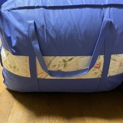 【22日17時お取引】新品未使用3万以上で購入の羽毛布団カバー付きの画像