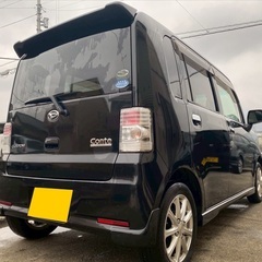 お買い得‼️月々9千円〜分割払い可❗️車検2年付き！【名義変更代込み】車内広い！大人気☆ムーブコンテ☆人気の4WD☆SDナビ付き☆走行中DVD見れます☆ETC付き☆フルオートエアコン☆ドライブレコーダー付きのフル装備☆社外アルミ☆そのまま乗って帰れます‼️の画像