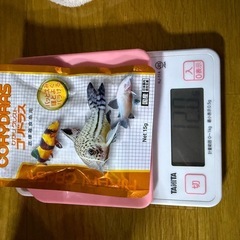 ひかりクレスト、メダカ餌川魚餌です。の画像