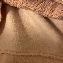 裏起毛140cmニットワンピースの画像