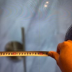 東芝REGZA 4K液晶テレビ 55型 55M520X 縦線2本有の画像