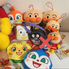 アンパンマングッズ　ぬいぐるみ　ポーチ　 ※マグネット　バイキンマン一部売り切れ の画像