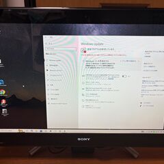 SONYバイオ　ディスクトップパソコン　HDD1.28TB　メモリ4GB　液晶２１インチHDD内蔵パソコン　説明文よくお読み下さいの画像