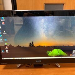 SONYバイオ　ディスクトップパソコン　HDD1.28TB　メモリ4GB　液晶２１インチHDD内蔵パソコン　説明文よくお読み下さいの画像