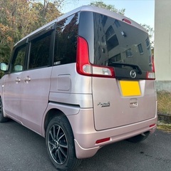 低走行8万キロ台☆26年式☆月々1万円〜分割払い可❗️ 車検2年付き！【名義変更代込み】大人気☆マツダ フレアワゴン☆燃費良好‼️SDナビ付き☆走行中DVD見れます☆ETC付き☆両側スライドドア☆ドラレコ☆事故修復歴無し☆社外アルミホイール装着☆そのまま乗って帰れます‼️の画像