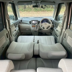 低走行8万キロ台☆26年式☆月々1万円〜分割払い可❗️ 車検2年付き！【名義変更代込み】大人気☆マツダ フレアワゴン☆燃費良好‼️SDナビ付き☆走行中DVD見れます☆ETC付き☆両側スライドドア☆ドラレコ☆事故修復歴無し☆社外アルミホイール装着☆そのまま乗って帰れます‼️の画像