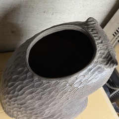 「福来郎（福が来る）！フクロウ花瓶？？高さ約450！の画像