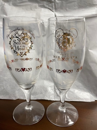 至急！12月まで】Disney（ミラコスタ）ペアグラス (Kuma) 名古屋の生活