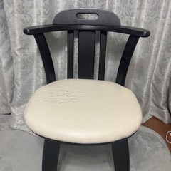 【あげます】ダイニングチェア　椅子　回転式　
2脚セットの画像