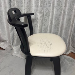 【あげます】ダイニングチェア　椅子　回転式　
2脚セットの画像
