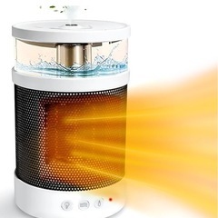 新品　加湿器付きファンヒーター　ストーブの画像
