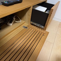 天然木テレビ台の画像