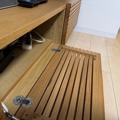 天然木テレビ台の画像