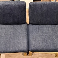 【無印良品】リビングでもダイニングでもつかえるテーブル&ソファチェアの画像