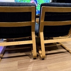 【無印良品】リビングでもダイニングでもつかえるテーブル&ソファチェアの画像