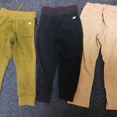 GAP裏起毛ズボン　GUズボン　110㎝の画像